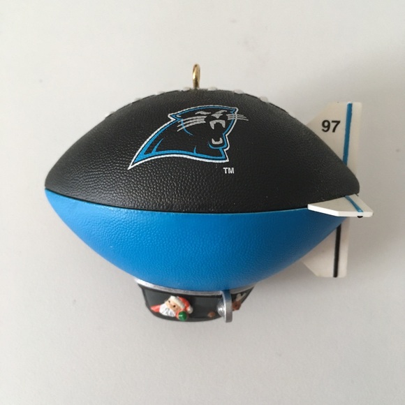 Vintage 1997 Carolina Panthers Christmas Ornament NFL Collection Hallmark - Picture 2 of 9